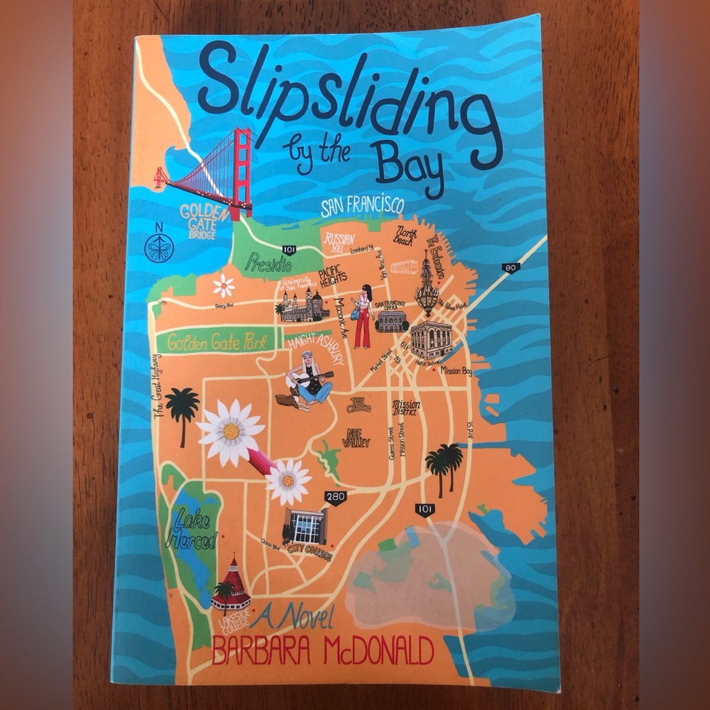 Slipsliding by the Bay by Barbara McDonald (2017, Trade Paperback) Book